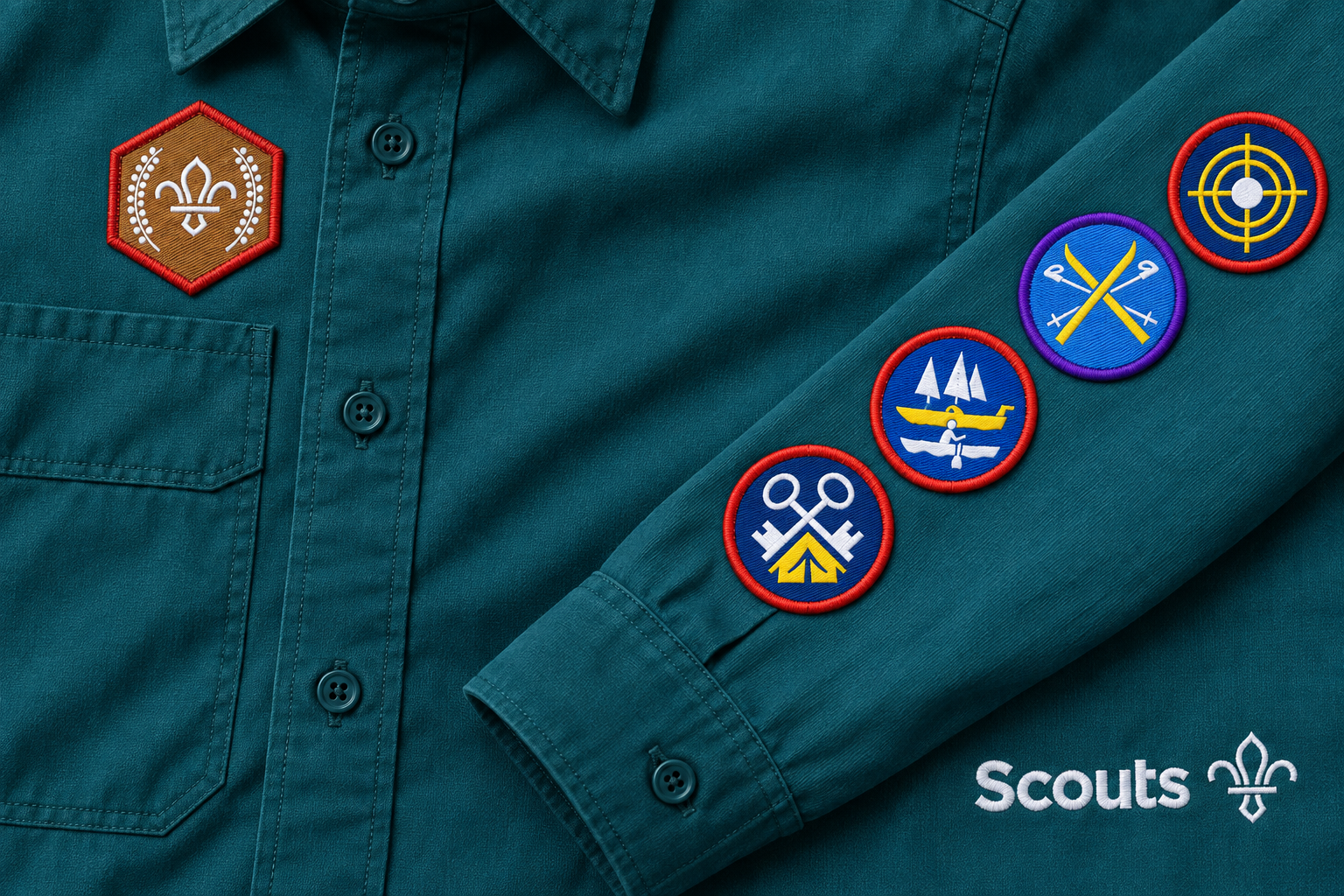 Scouts in uniform
